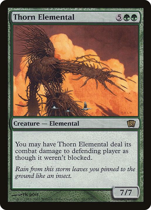 Thorn Elemental in the group Magic the Gathering / Types / Colors / Green at Proxyprinters.com (61850)