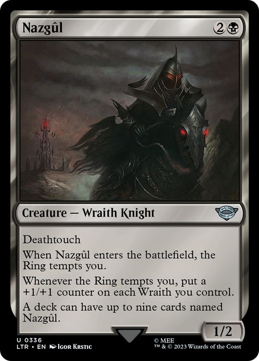 Nazgûl in the group Magic the Gathering / Sets / The Lord of the Rings: Tales of Middle-earth at Proxyprinters.com (61860)