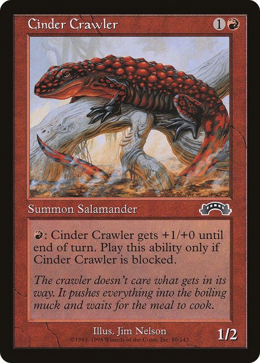 Cinder Crawler in the group Magic the Gathering / Types / Colors / Red at Proxyprinters.com (61887)