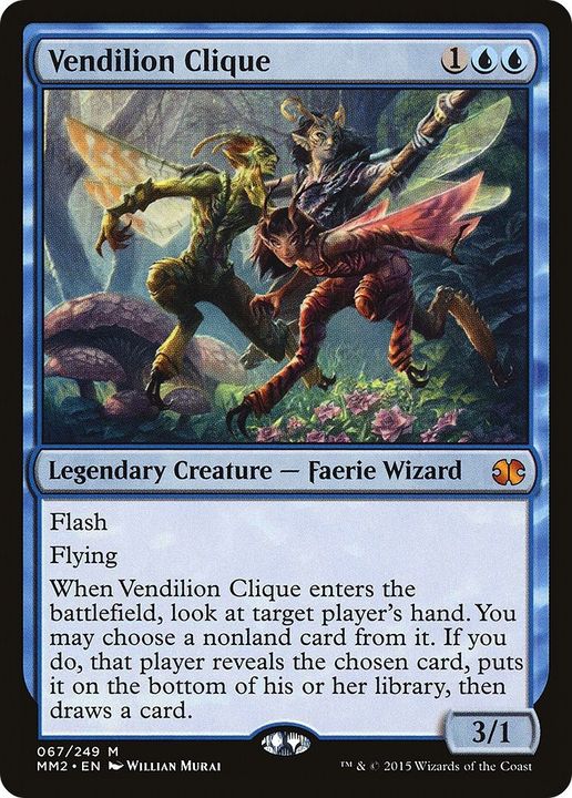 Vendilion Clique in the group Magic the Gathering / Types / Creatures / Wizard at Proxyprinters.com (619)