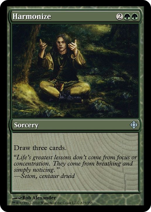 Harmonize in the group Magic the Gathering / Types / Colors / Green at Proxyprinters.com (61902)