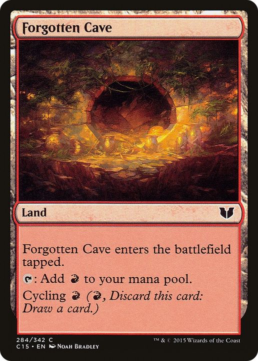 Forgotten Cave in the group Magic the Gathering / Types / Colors / Colorless at Proxyprinters.com (61903)