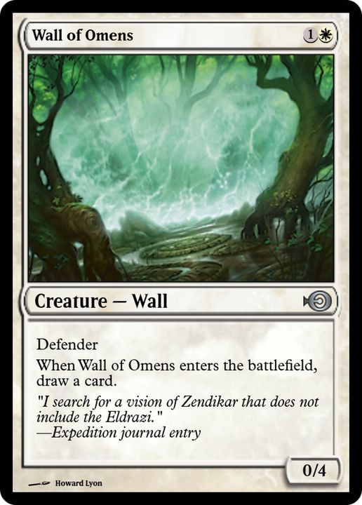 Wall of Omens in the group Singles at Proxyprinters.com (61913)