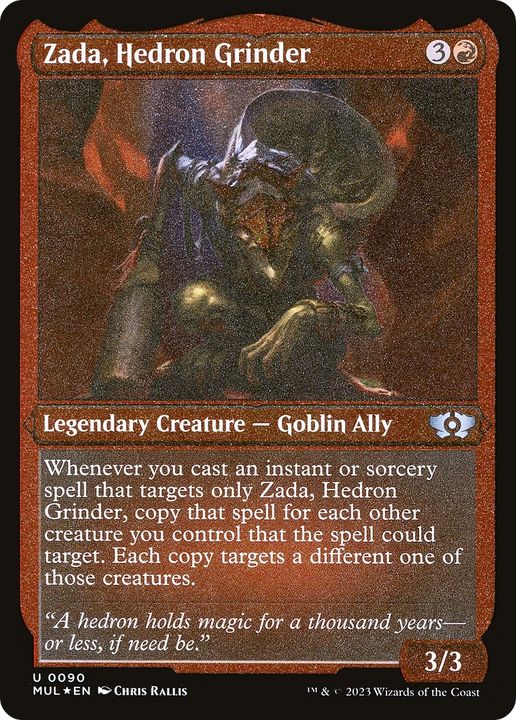 Zada, Hedron Grinder in the group Magic the Gathering / Types / Creatures / Goblin at Proxyprinters.com (61936)