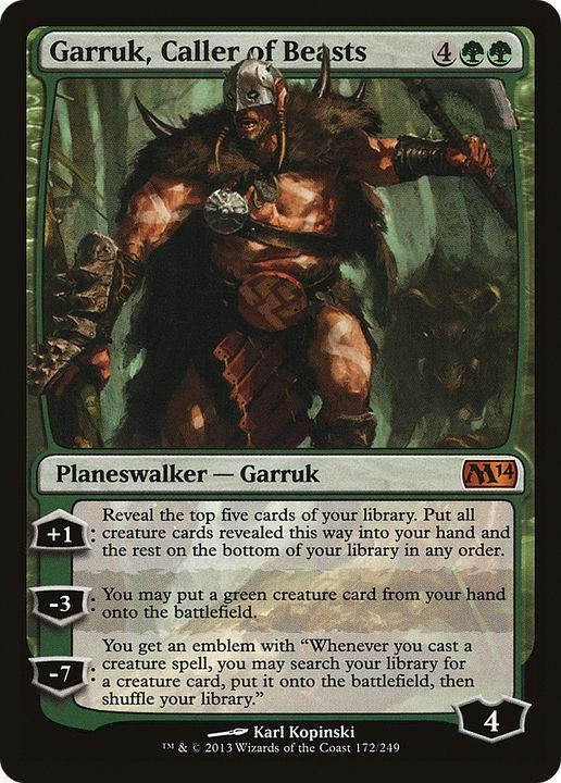 Garruk, Caller of Beasts in the group Singles at Proxyprinters.com (61940)