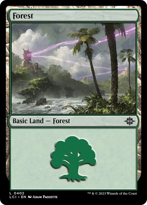 Forest in the group Magic the Gathering / Types / Land / Forest at Proxyprinters.com (6195)