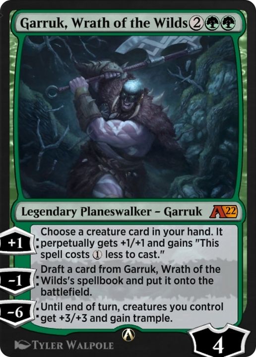 Garruk, Wrath of the Wilds in the group Magic the Gathering / Sets / Alchemy: Innistrad at Proxyprinters.com (61957)