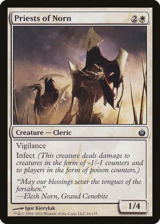 Priests of Norn in the group Magic the Gathering / Types / Colors / White at Proxyprinters.com (61965)