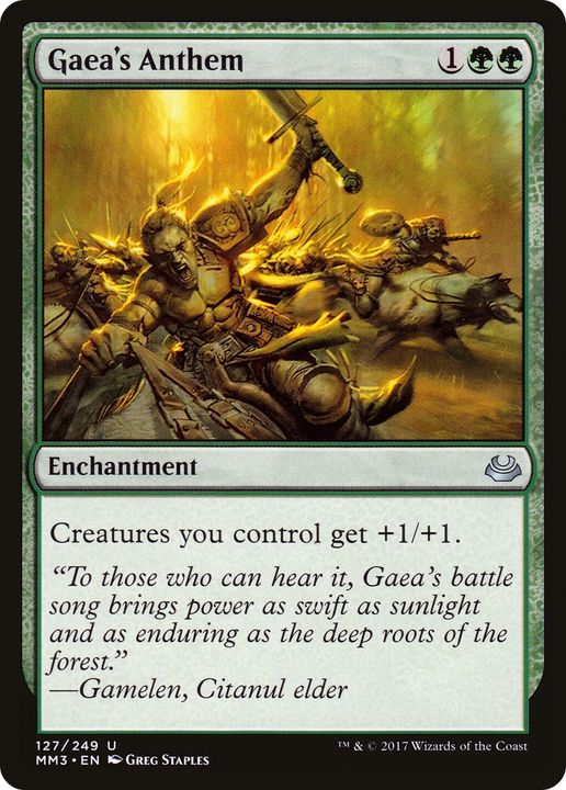 Gaea's Anthem in the group Magic the Gathering / Sets / Modern Masters Tokens at Proxyprinters.com (61967)