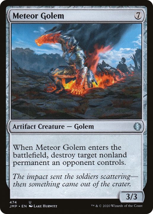 Meteor Golem in the group Magic the Gathering / Types / Colors / Colorless at Proxyprinters.com (62029)