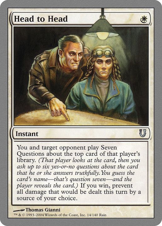 Head to Head in the group Magic the Gathering / Types / Colors / White at Proxyprinters.com (62032)