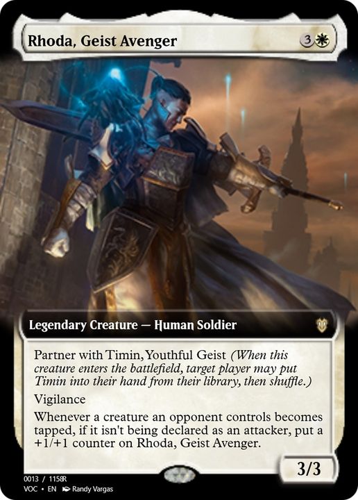 Rhoda, Geist Avenger in the group Magic the Gathering / Sets / Magic Origins Clash Pack at Proxyprinters.com (62037)