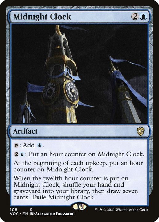 Midnight Clock in the group Singles at Proxyprinters.com (6204)