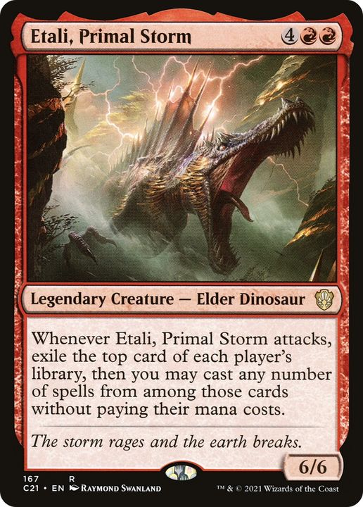 Etali, Primal Storm in the group Magic the Gathering / Types / Colors / Red at Proxyprinters.com (62043)