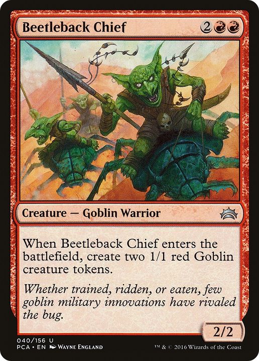 Beetleback Chief in the group Singles at Proxyprinters.com (62067)