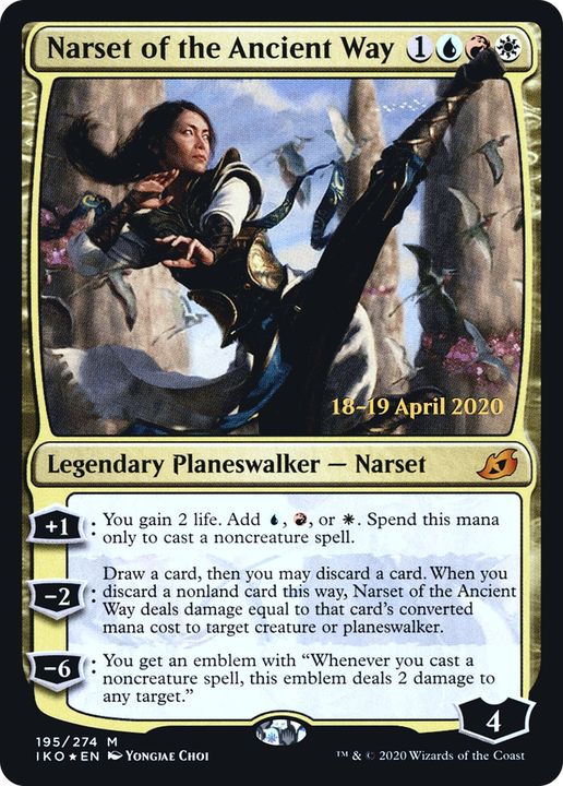 Narset of the Ancient Way in the group Magic the Gathering / Types / Colors / Multicolors / R, U, W at Proxyprinters.com (62068)