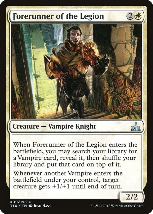 Forerunner of the Legion in the group Magic the Gathering / Types / Colors / White at Proxyprinters.com (6208)