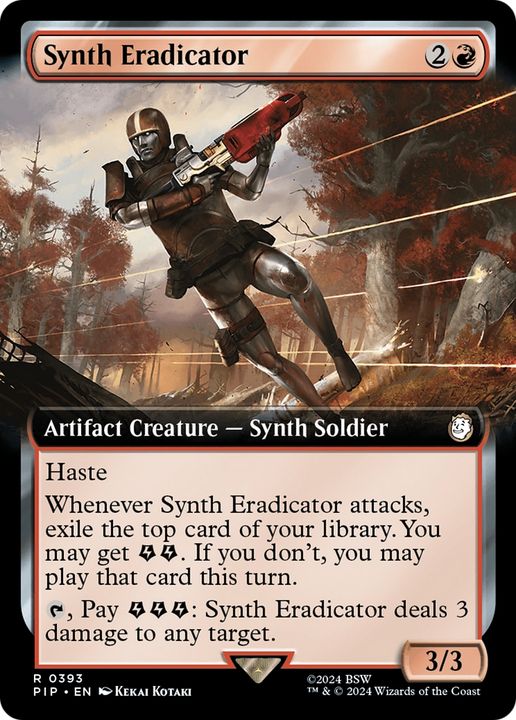 Synth Eradicator in the group Magic the Gathering / Types / Colors / Red at Proxyprinters.com (62090)