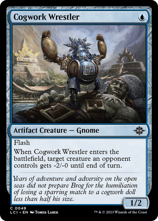 Cogwork Wrestler in the group Magic the Gathering / Types / Colors / Blue at Proxyprinters.com (62106)