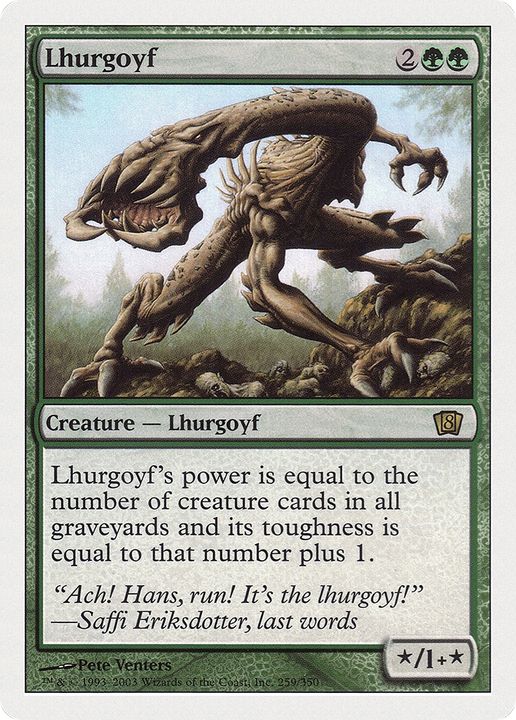 Lhurgoyf in the group Magic the Gathering / Sets / Eighth Edition at Proxyprinters.com (62111)