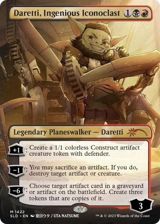 Daretti, Ingenious Iconoclast in the group Magic the Gathering / Sets / Secret Lair / Secret Lair Drop at Proxyprinters.com (62126)