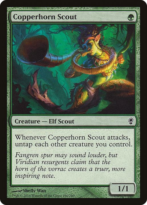 Copperhorn Scout in the group Magic the Gathering / Types / Creatures / Elf at Proxyprinters.com (62130)