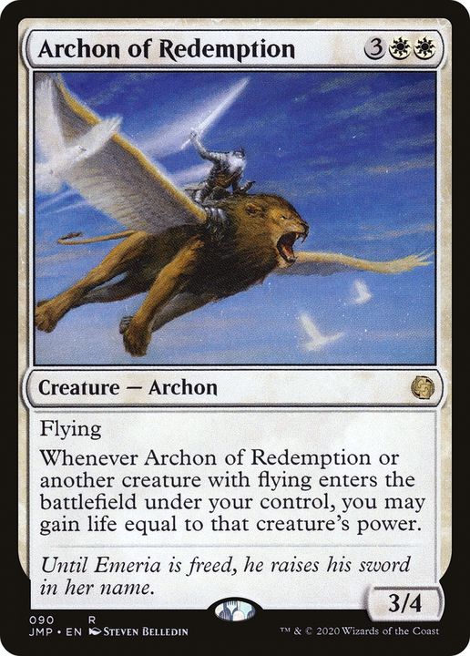 Archon of Redemption in the group Magic the Gathering / Types / Colors / White at Proxyprinters.com (62135)