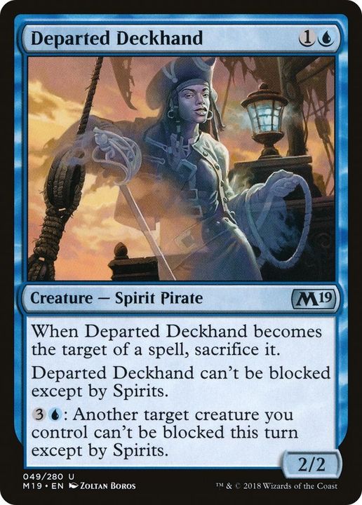 Departed Deckhand in the group Magic the Gathering / Sets / Core Set 2019 at Proxyprinters.com (6230)