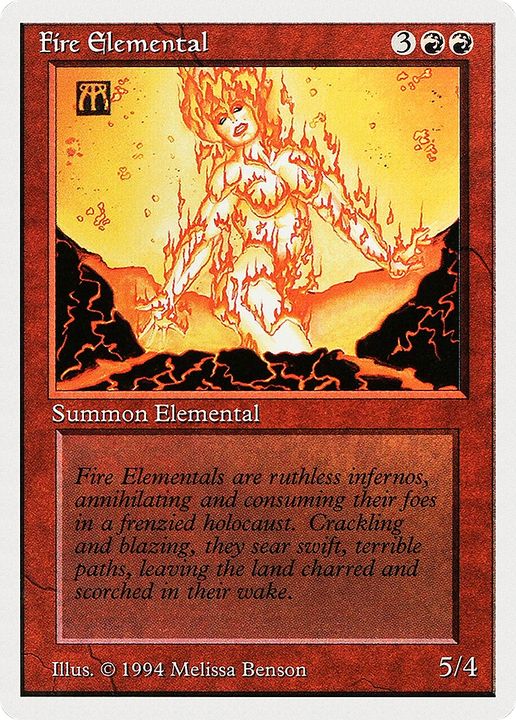 Fire Elemental in the group Singles at Proxyprinters.com (62347)