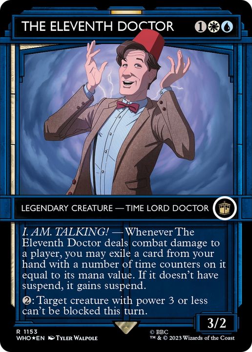 The Eleventh Doctor in the group Magic the Gathering / Types / Colors / Multicolors / U, W at Proxyprinters.com (62352)