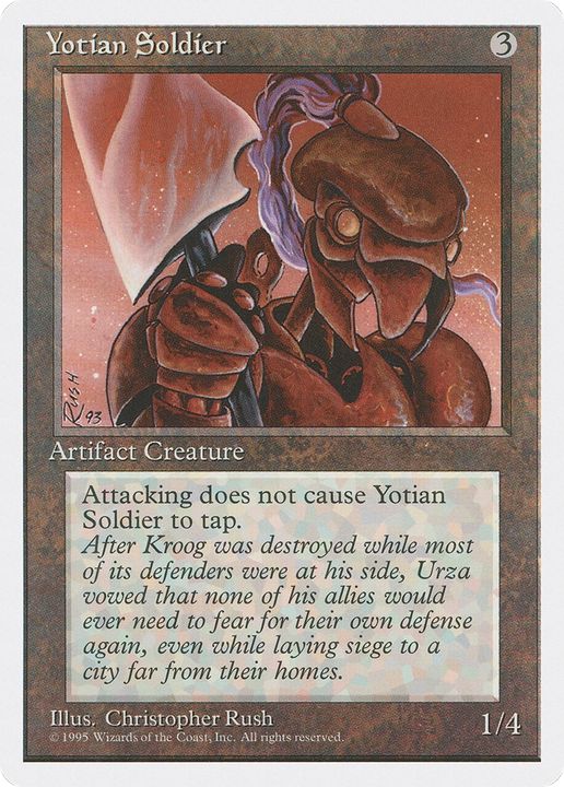 Yotian Soldier in the group Magic the Gathering / Types / Colors / Colorless at Proxyprinters.com (62405)