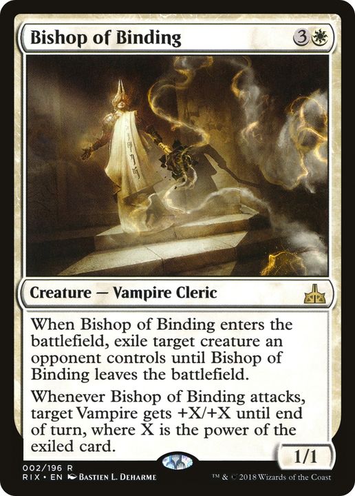 Bishop of Binding in the group Magic the Gathering / Types / Colors / White at Proxyprinters.com (62407)