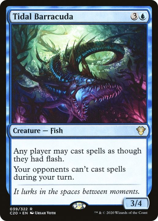 Tidal Barracuda in the group Magic the Gathering / Sets / Commander 2020 at Proxyprinters.com (62458)