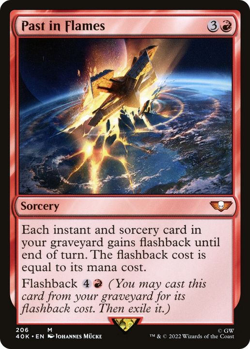 Past in Flames in the group Magic the Gathering / Types / Colors / Red at Proxyprinters.com (62482)