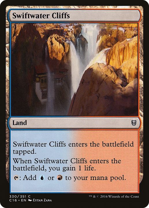 Swiftwater Cliffs in the group Magic the Gathering / Sets / Commander 2016 at Proxyprinters.com (62497)