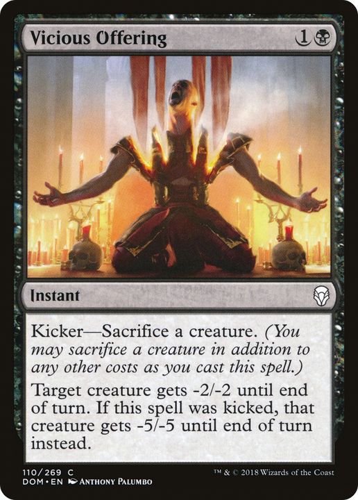 Vicious Offering in the group Magic the Gathering / Sets / Dominaria at Proxyprinters.com (62501)