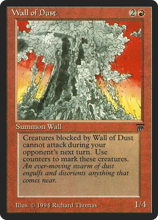 Wall of Dust in the group Magic the Gathering / Types / Colors / Red at Proxyprinters.com (62509)