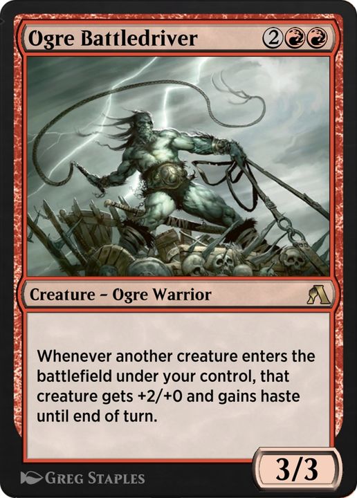 Ogre Battledriver in the group Magic the Gathering / Types / Creatures / Warrior at Proxyprinters.com (62528)