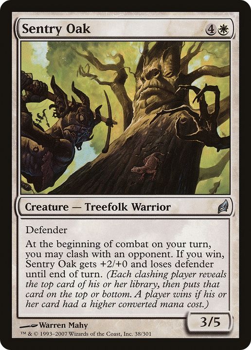 Sentry Oak in the group Magic the Gathering / Types / Creatures / Warrior at Proxyprinters.com (62540)