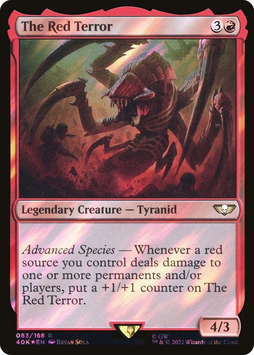 The Red Terror in the group Magic the Gathering / Sets / Warhammer 40,000 Tokens at Proxyprinters.com (62542)