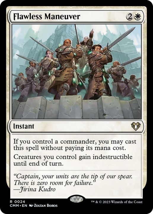 Flawless Maneuver in the group Magic the Gathering / Types / Colors / White at Proxyprinters.com (62556)