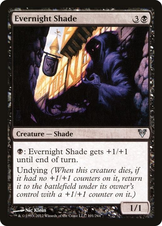 Evernight Shade in the group Magic the Gathering / Types / Colors / Black at Proxyprinters.com (6256)