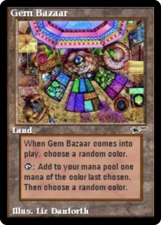 Gem Bazaar in the group Magic the Gathering / Types / Colors / Colorless at Proxyprinters.com (62563)