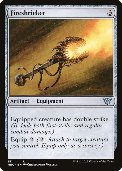 Fireshrieker in the group Magic the Gathering / Types / Artifacts / Artifact at Proxyprinters.com (62572)