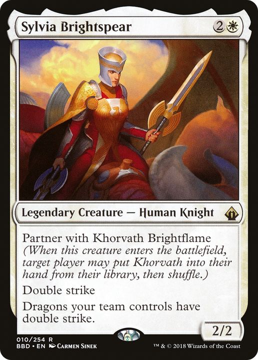 Sylvia Brightspear in the group Magic the Gathering / Types / Creatures / Human at Proxyprinters.com (62587)