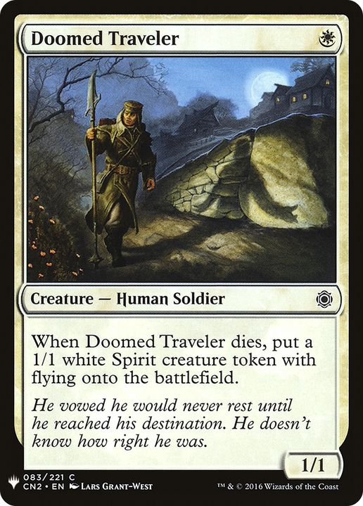 Doomed Traveler in the group Singles at Proxyprinters.com (62591)