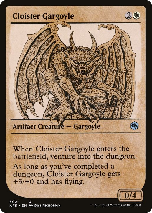 Cloister Gargoyle in the group Singles at Proxyprinters.com (62598)