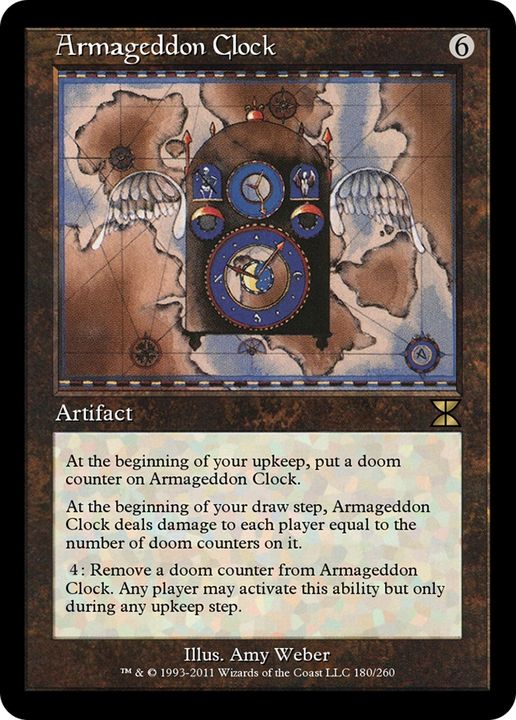 Armageddon Clock in the group Magic the Gathering / Types / Artifacts / Artifact at Proxyprinters.com (62642)