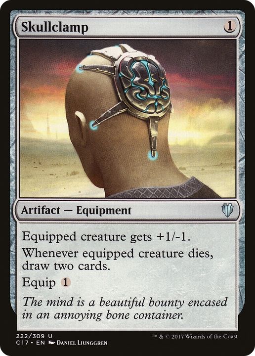 Skullclamp in the group Magic the Gathering / Types / Artifacts / Artifact at Proxyprinters.com (62643)