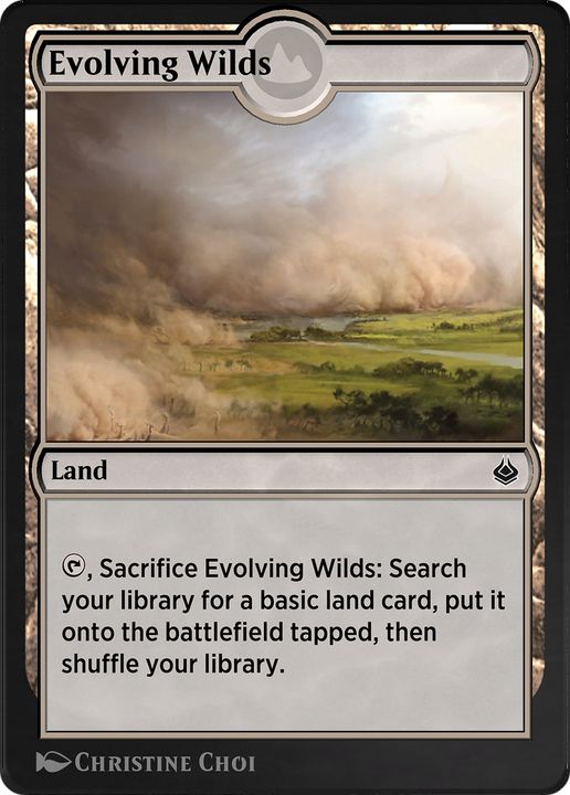 Evolving Wilds in the group Magic the Gathering / Types / Colors / Colorless at Proxyprinters.com (62659)